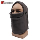 Outdoor Fleece Balaclava Motorcycle Face Mask Winter Ski Snowmobile Cycling Full Under Helmet Hood Hat Cap